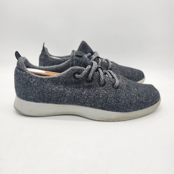 Allbirds Merino Wool Runners Shoes Mens Size 10 Lace Up Sneakers Natural Gray - Picture 13 of 15